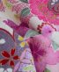 成人式振袖[新古典][ガーリー]白×赤紫・八重桜[身長171cmまで]No.637